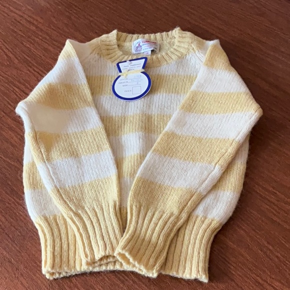 English Sports Shop Clansman Sweater, Size 8, 100% Scottish Shetland, NWT - Picture 4 of 6